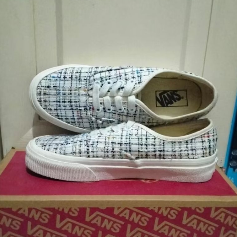 Vans authentic plaid woven original