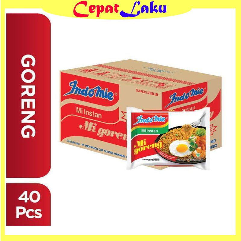 

Indomie Goreng Mie Instan 85 g Karton isi 40