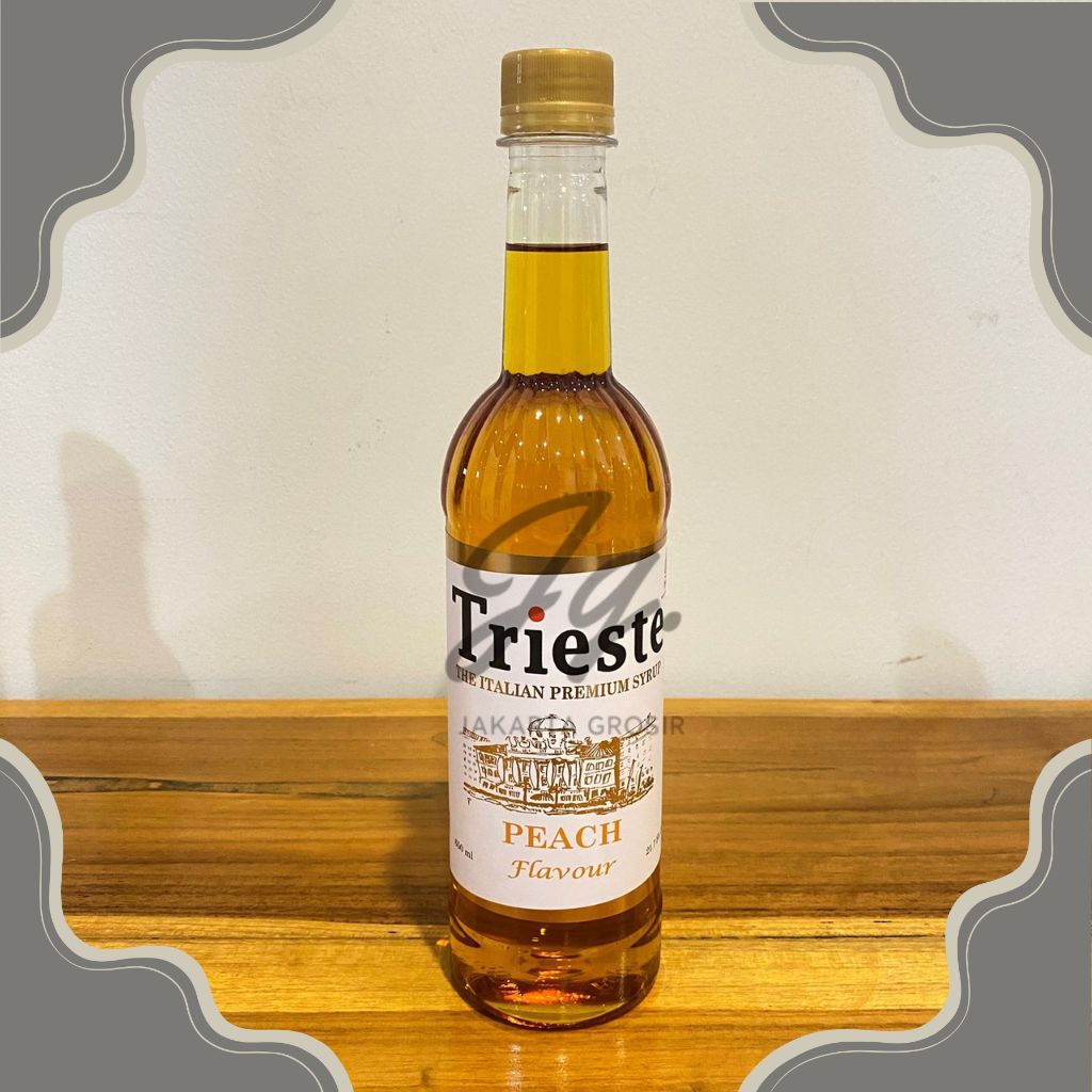 

Trieste Syrup Peach 650 ml - Trieste Sirup Peach