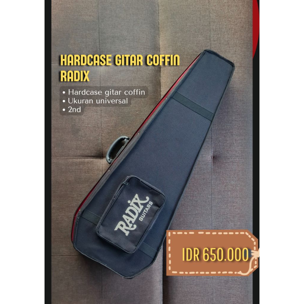 hardcase gitar coffin radix plus admin 7.5%