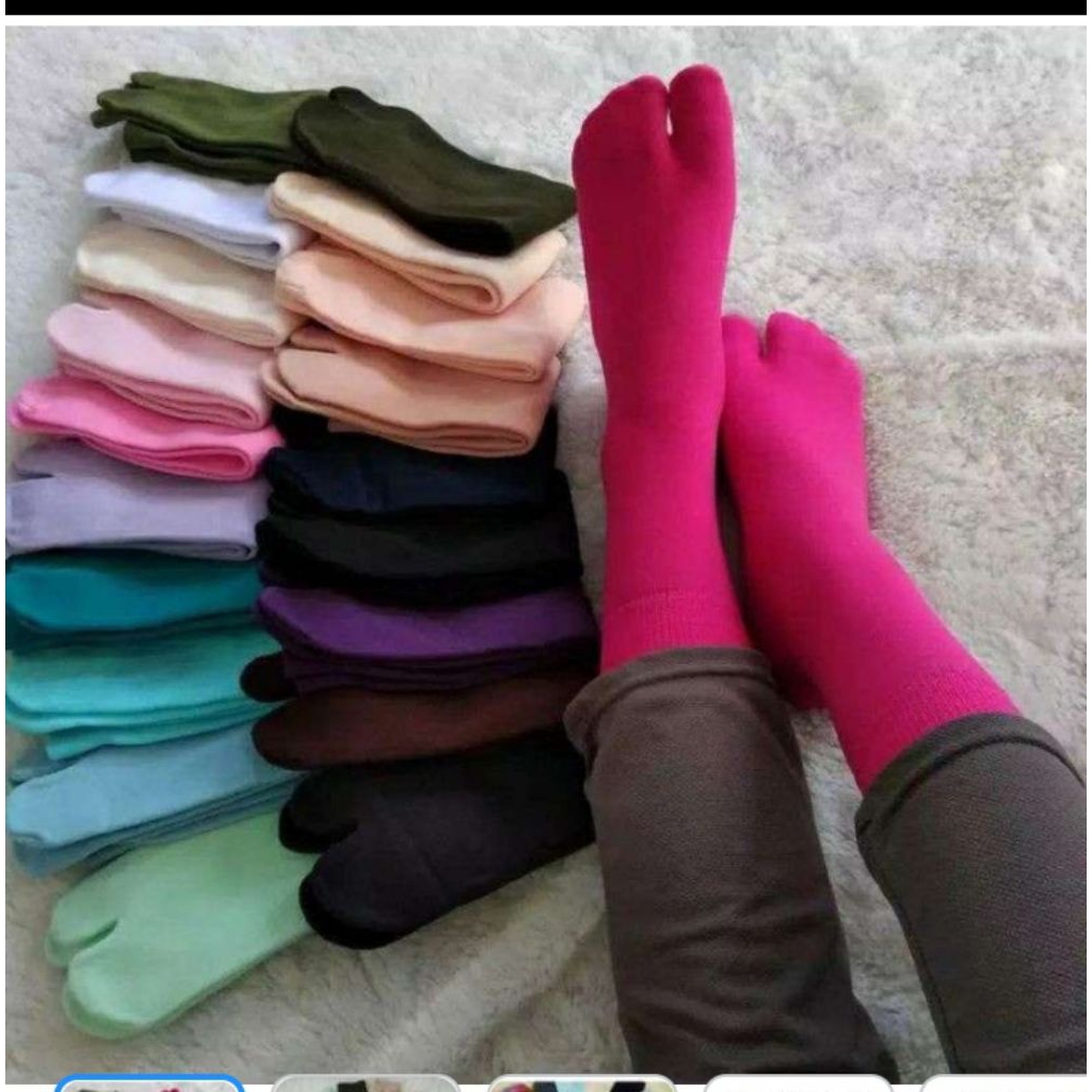 kaos kaki jempol muslimah kaos kaki wanita kaos kaki jempol