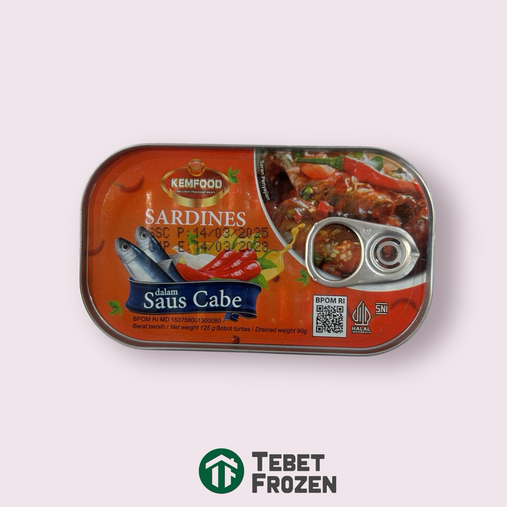 

KEMFOOD SARDINES 125GR- TEBET FROZEN
