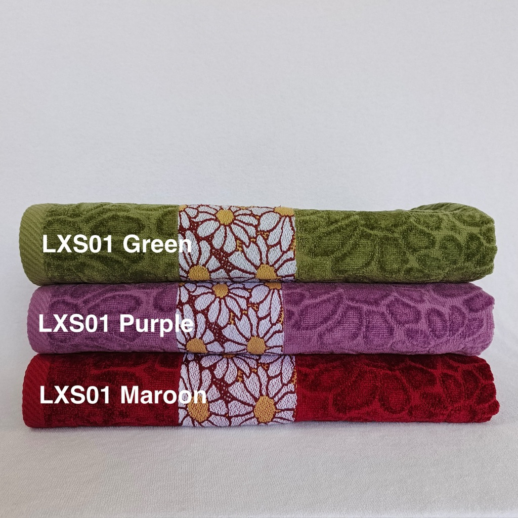 HANDUK LEXUS by Toyotery 70x140cm HANDUK MANDI Motif/Embos