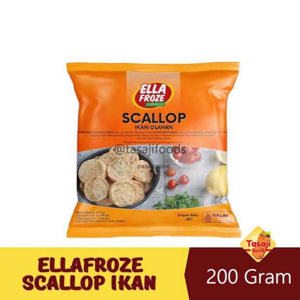 

ellafroze scalop 200 gr