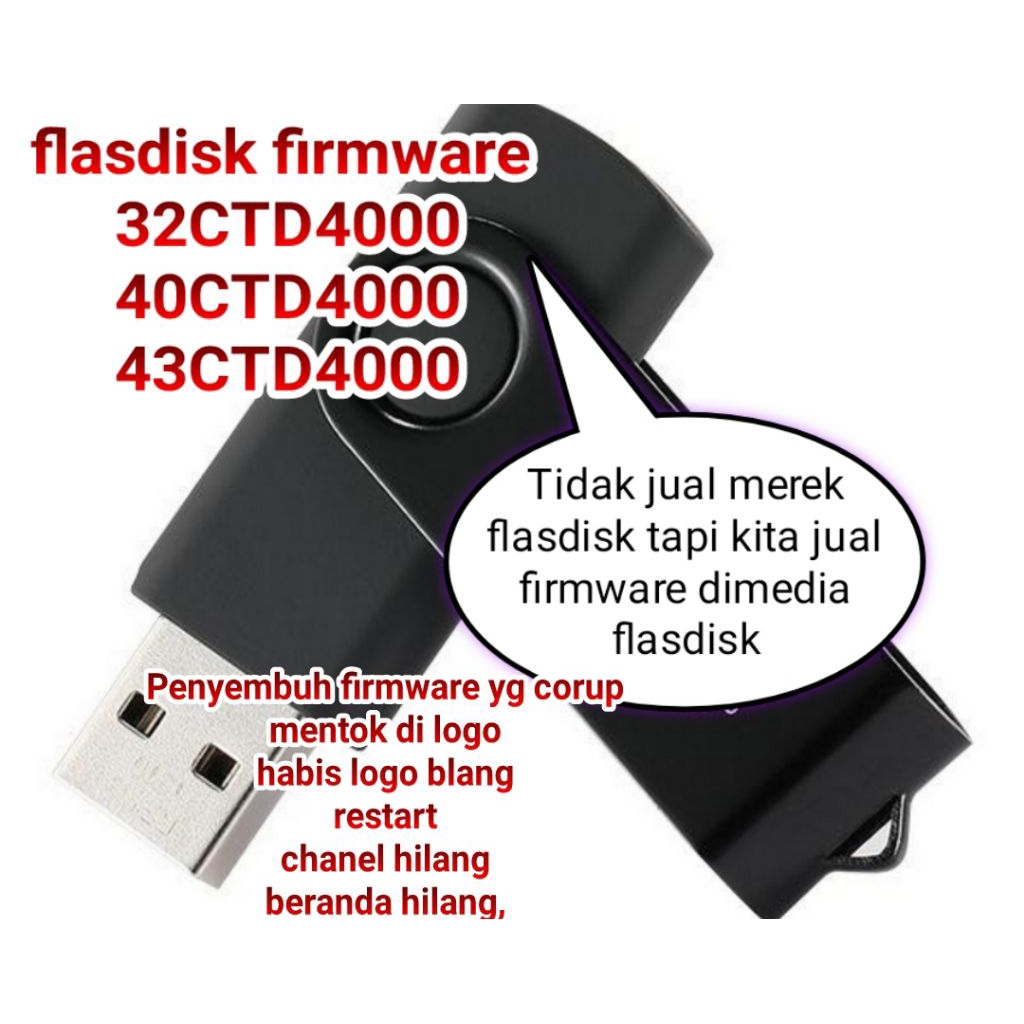 Flasdisk sofware firmware tv coocaa 32ctd4000 40ctd4000 43ctd4000