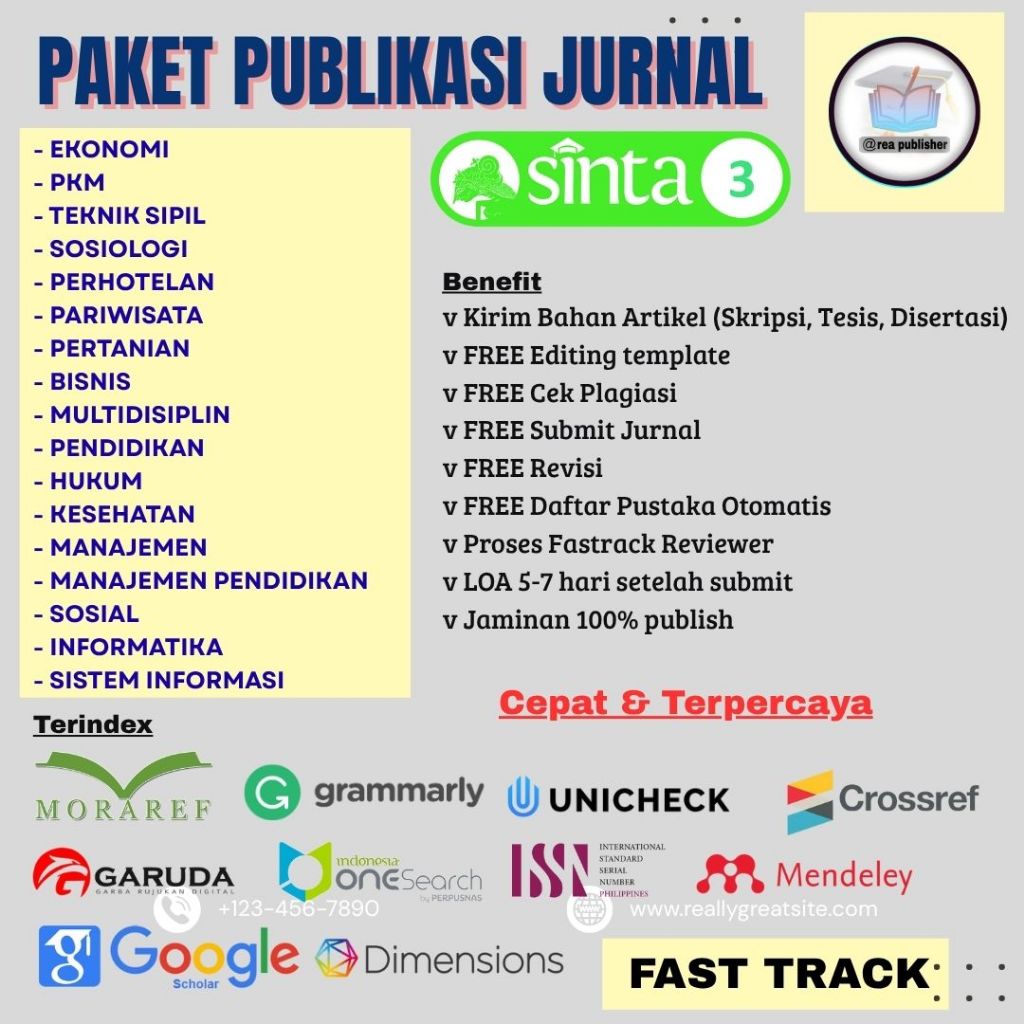 Paket Publikasi Jurnal Sinta 3