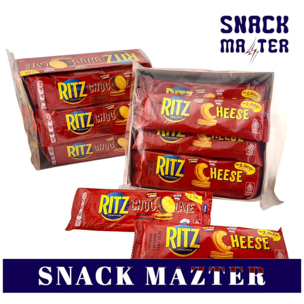 

Ritz Crackers BOX - Netto 27gr x 12 bks