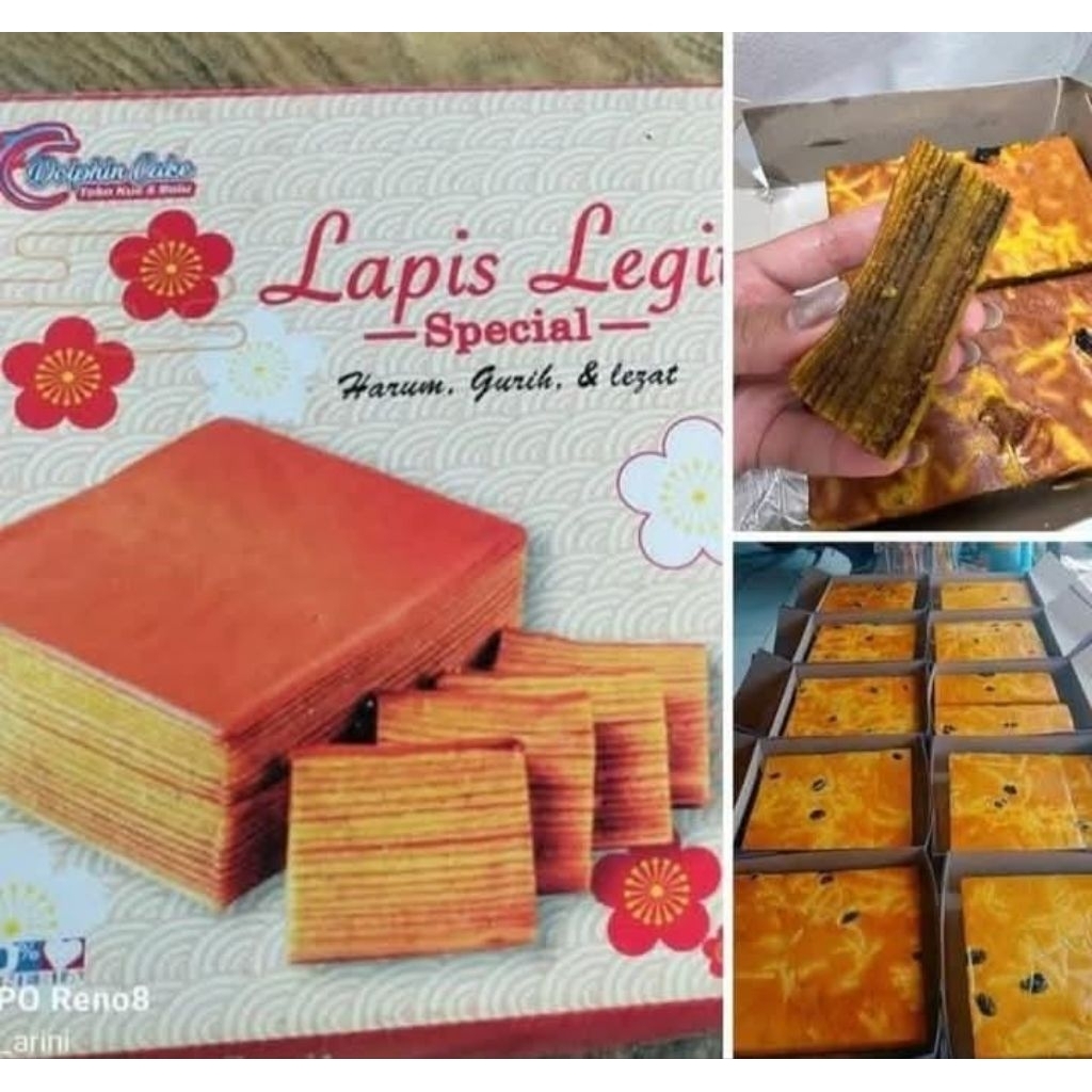 

lapis legit bukan bolu ya, uenaaakk poll