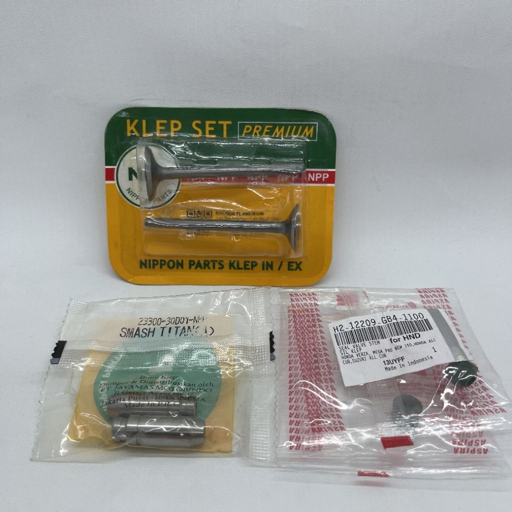 Payung Klep, Bosh Klep, Seal Klep Smash Titan NPP Nippon Parts