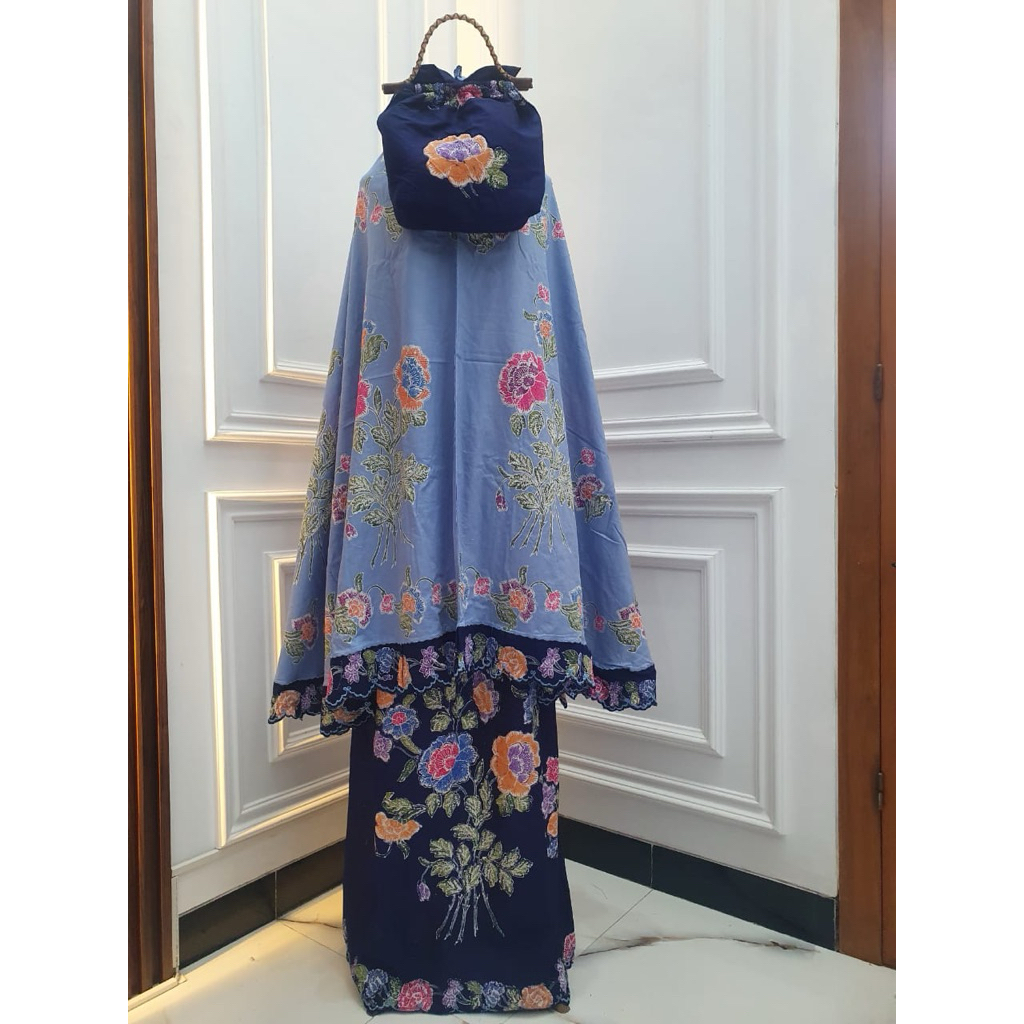 Mukena Batik Encim mukena katun mukena batik mukena traveling mukena umroh