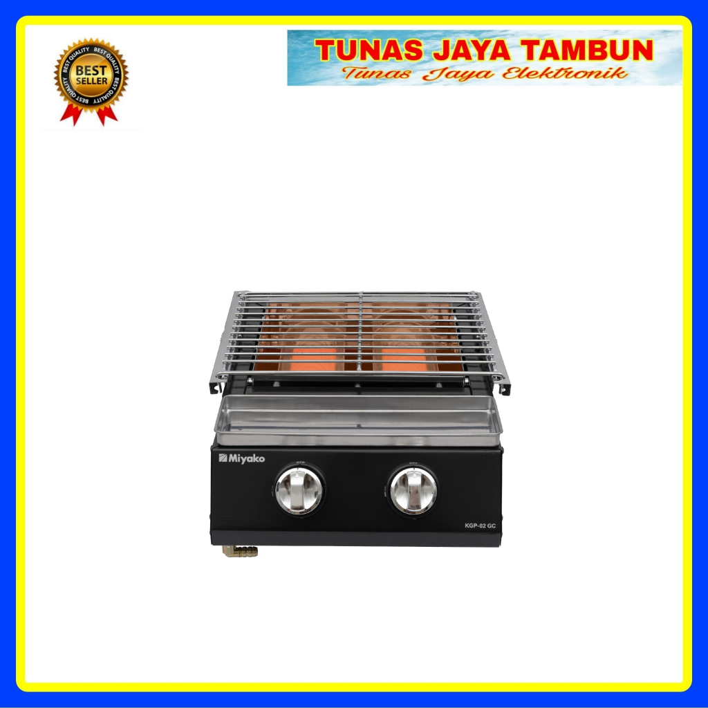 PANGGANGAN MIYAKO KGP 02 GC / PANGGANGAN MIYAKO 2 TUNGKU / KOMPOR GAS MIYAKO KGP-02GC 2 TUNGKU