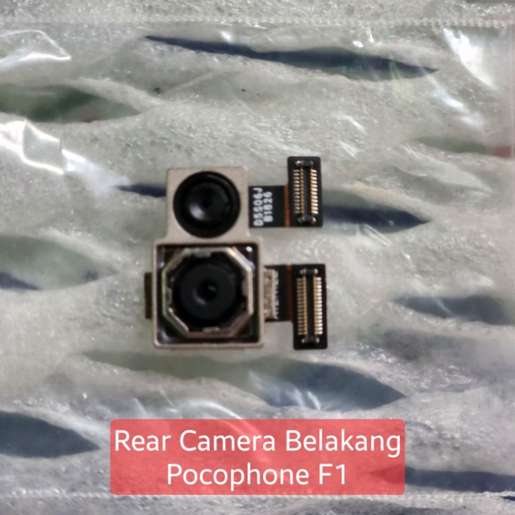 Kamera belakang Rear Camera / Cover Tutup Mesin Mainboard / Iluminator Lampu Flash / Infrared Face U