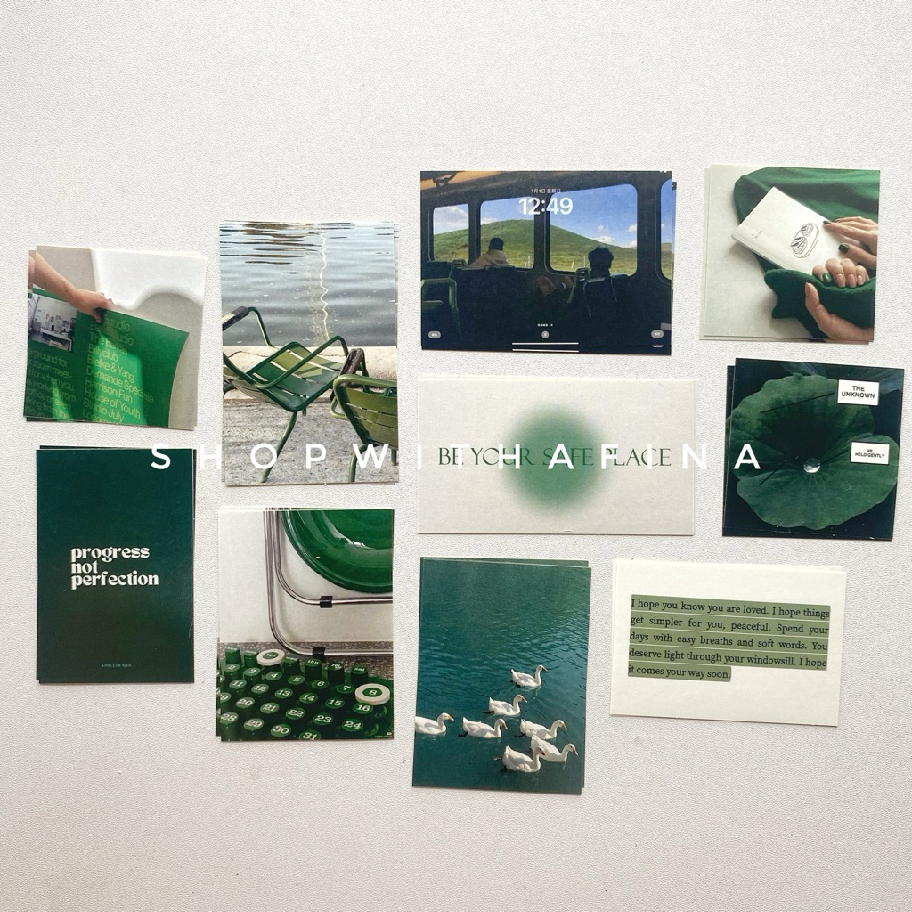 

Sticker Aesthetic | 20 pcs Korean Style Journal Material Sticker Pack | Scrap Diary Material | SHOPWITHAFINA