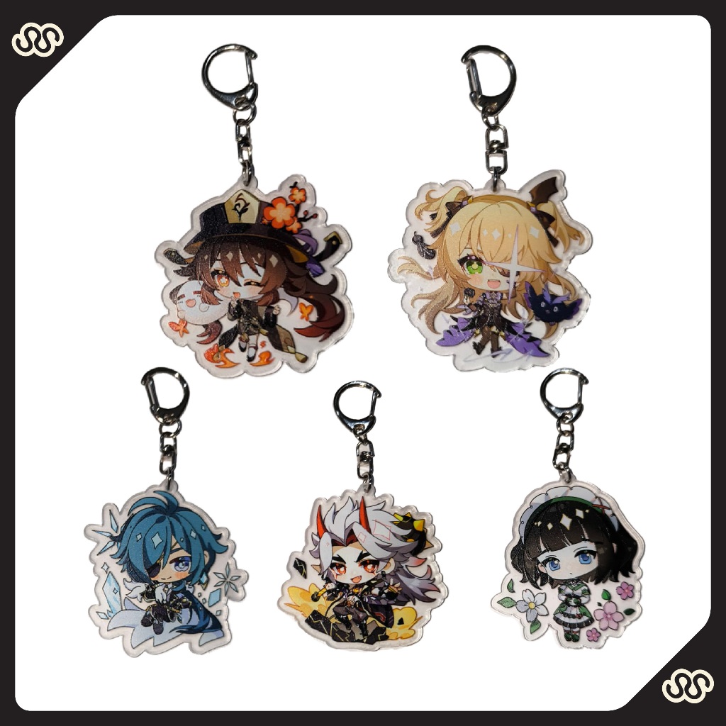 Genshin Impact - Acrylic Keychain