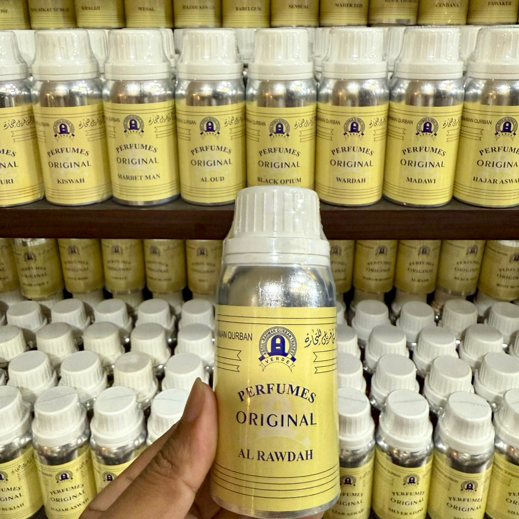 RAUDAH | AL RAWDAH ABDURRAHMAN QURBAN 100ML | BIBIT PARFUME ALREHAB MURNI | PARFUM ARABIAN ORIGINAL 