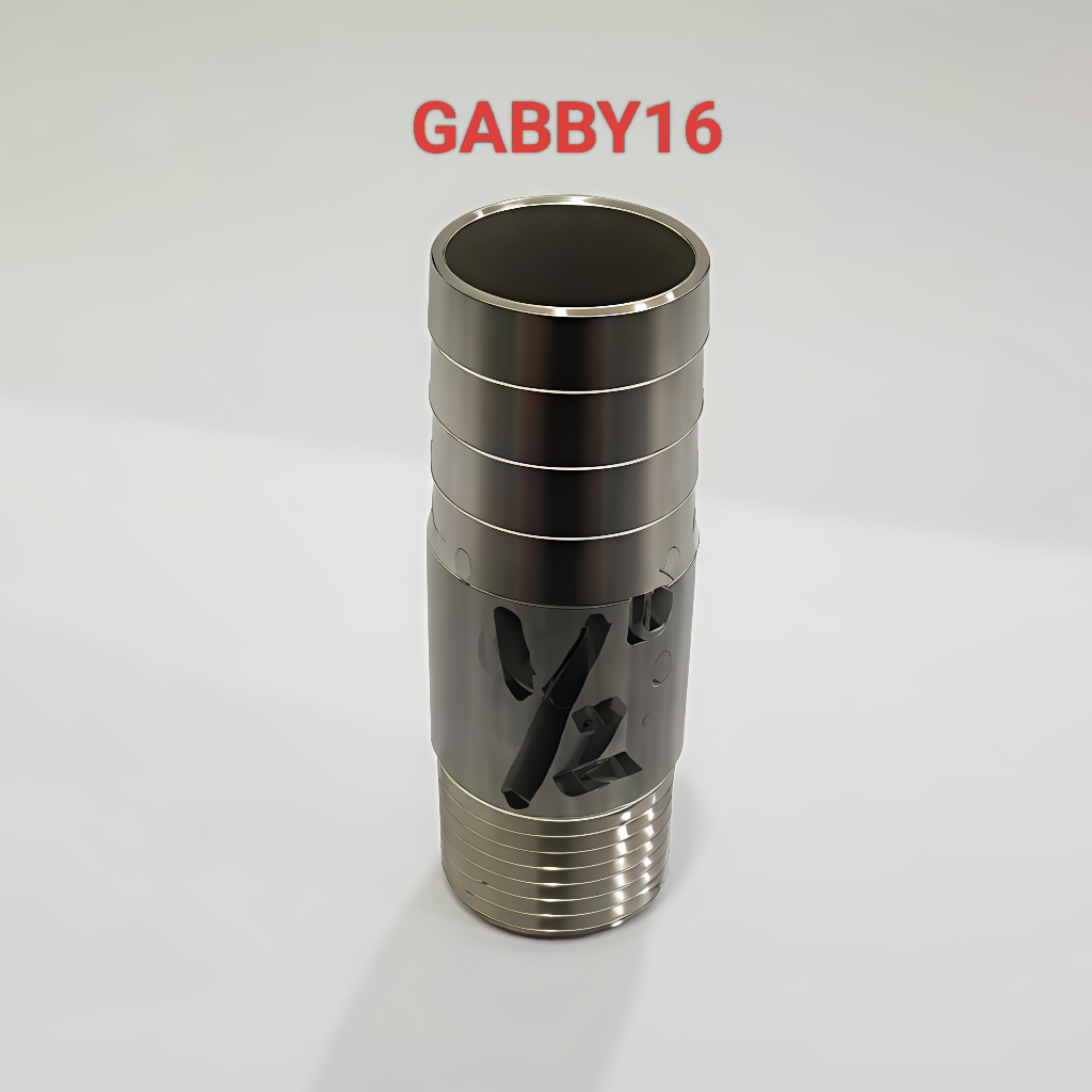 Pipa nepel selang stainless steel 304 / sambungan selang stainless sch 40 / Pipa nepel sambungan sel