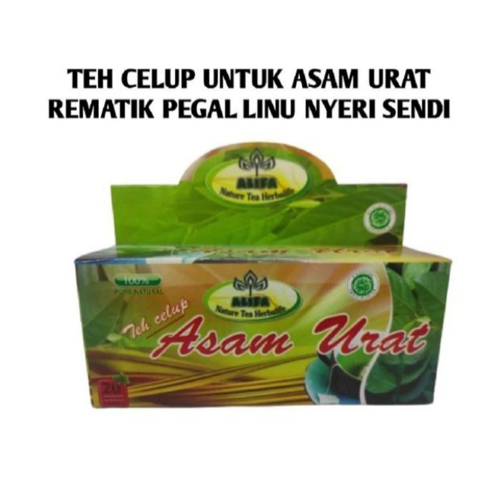 

teh celup asam urat herbal isi 20 pcs
