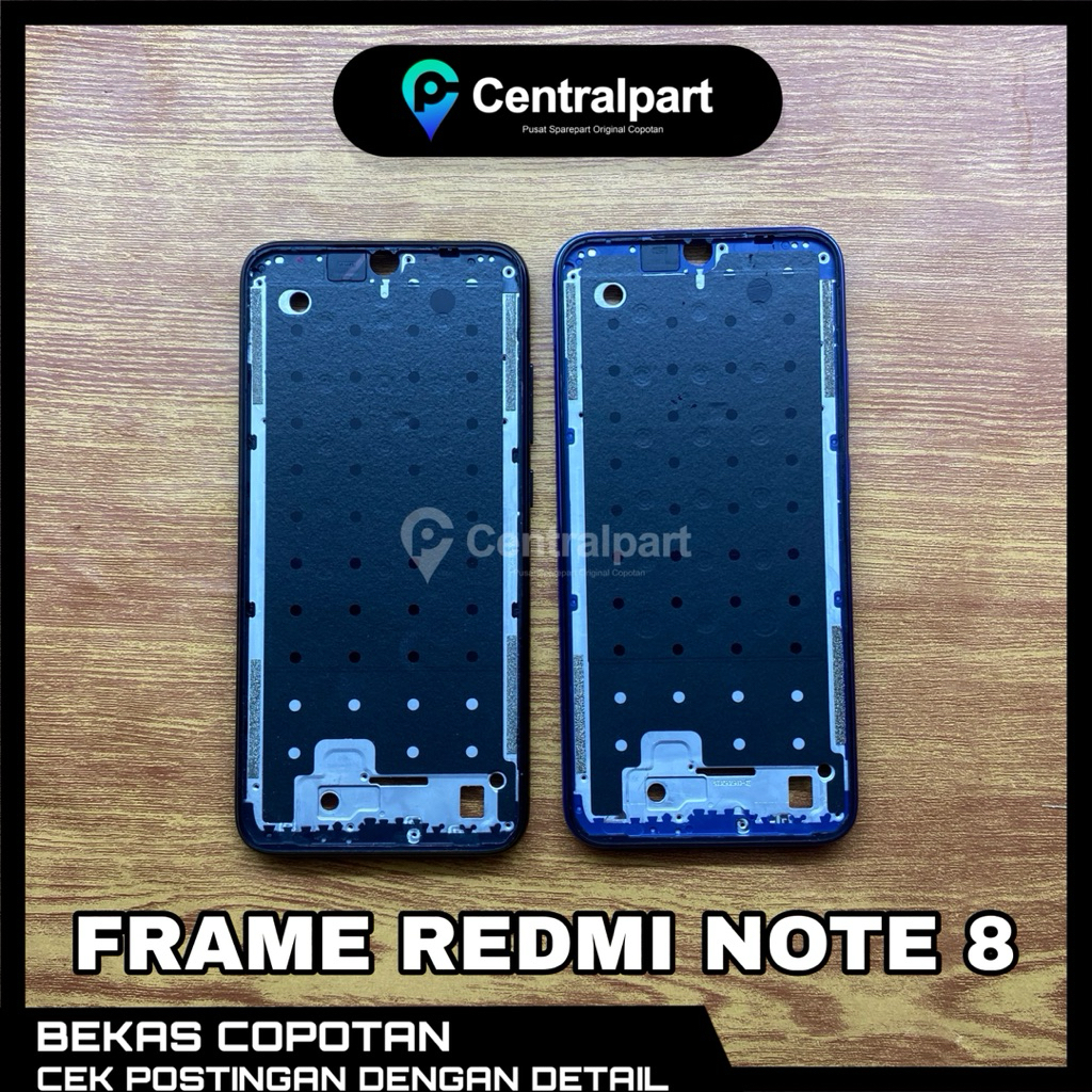 FRAME TULANGAN LCD XIAOMI REDMI NOTE 8 ORIGINAL COPOTAN