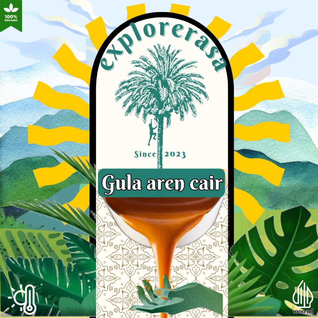 

Gula aren cair 1liter premium home made