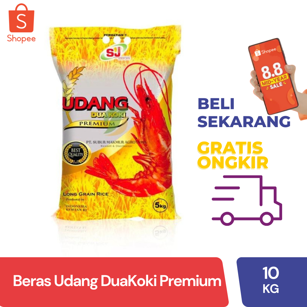 

BERAS PREMIUM UDANG DUAKOKI 10KG