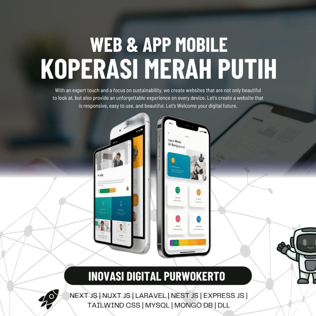 WEB DAN MOBILE APPS APLIKASI KOPERASI MERAH PUTIH | WEB KOPERASI DESA | WEB KOPERASI SIMPAN PINJAM
