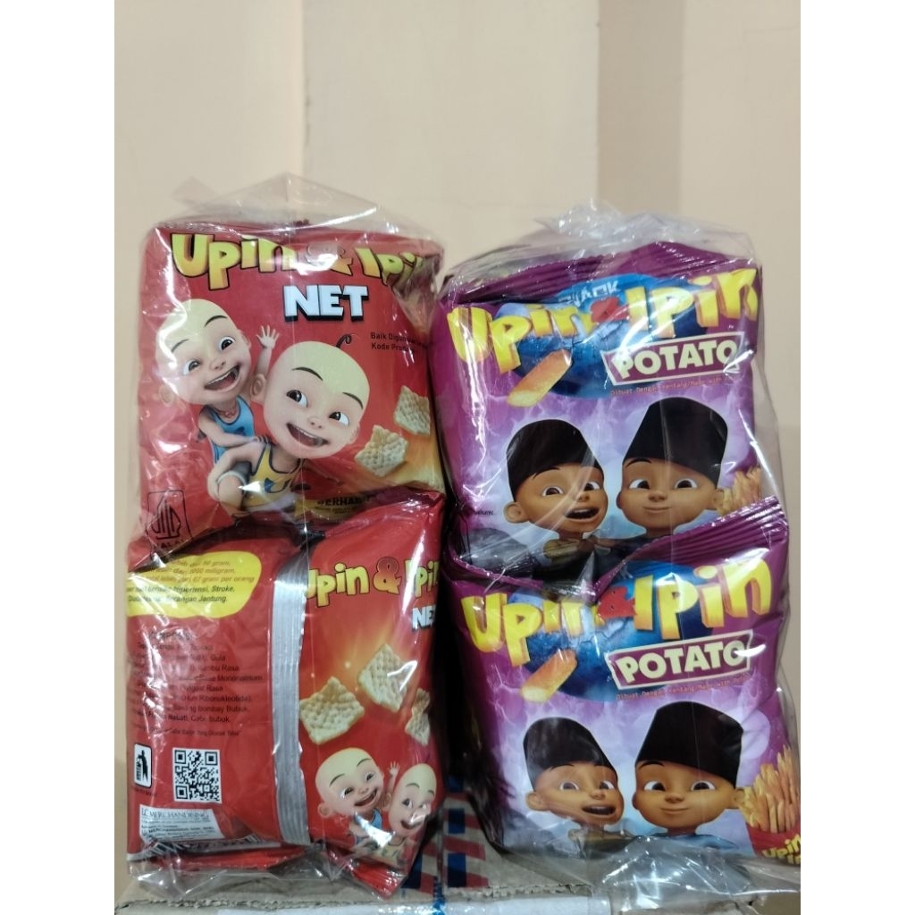 

Snack Upin & Ipin Net / Snack Upin & Ipin Potato Berhadiah (isi 10)