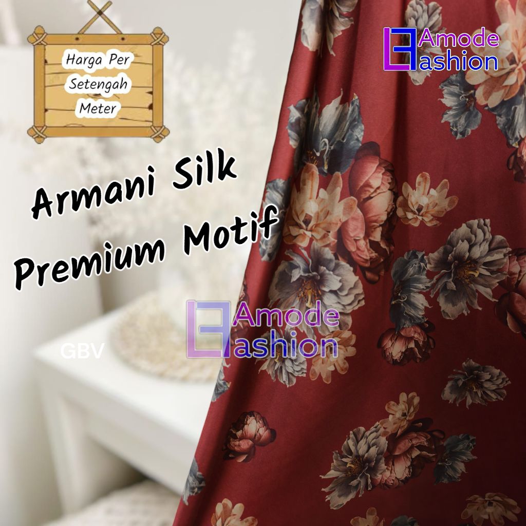 Kain Armani Silk Premium Motif