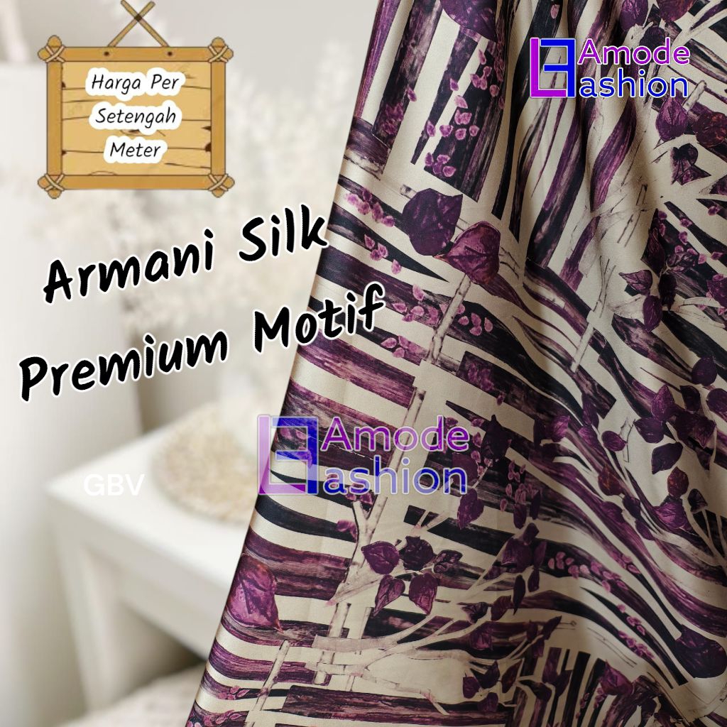 Kain Armani Silk Premium Motif