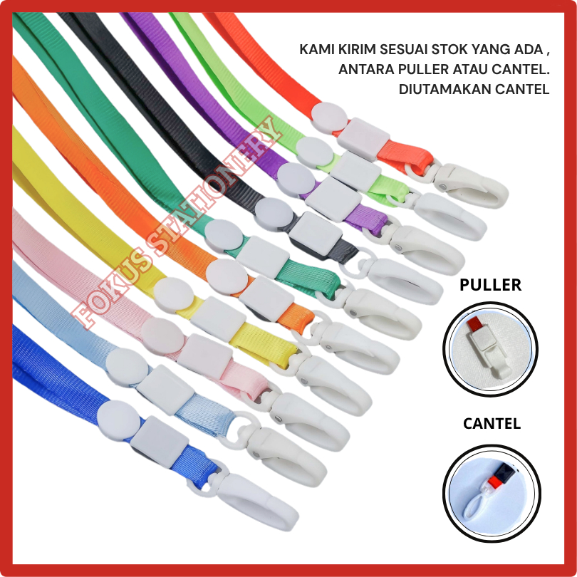 

Tali Id card plastik / Tali Id card / Tali Lanyard / Tali Lanyard Id card