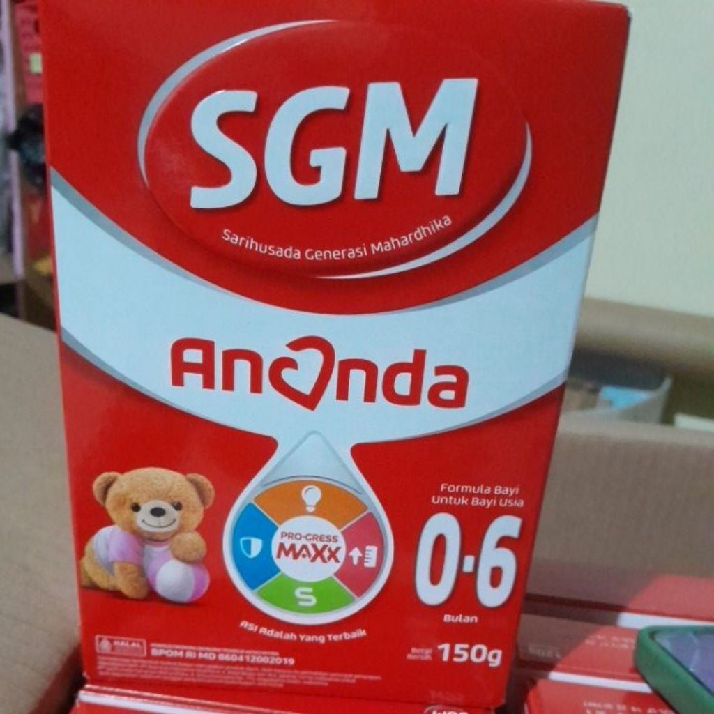 SGM Ananda 1080 Gram 0-6 Bulan 9x @120 gram