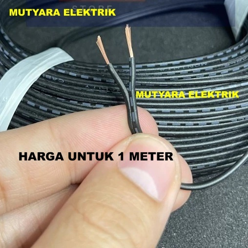 Kabel AWG 2 Jalur 2 X 18/ Kabel Serabut 2 Jalur AWG24/ Kabel AWG24 2x18 Kabel 2jalur/ Kabel Motor Mo