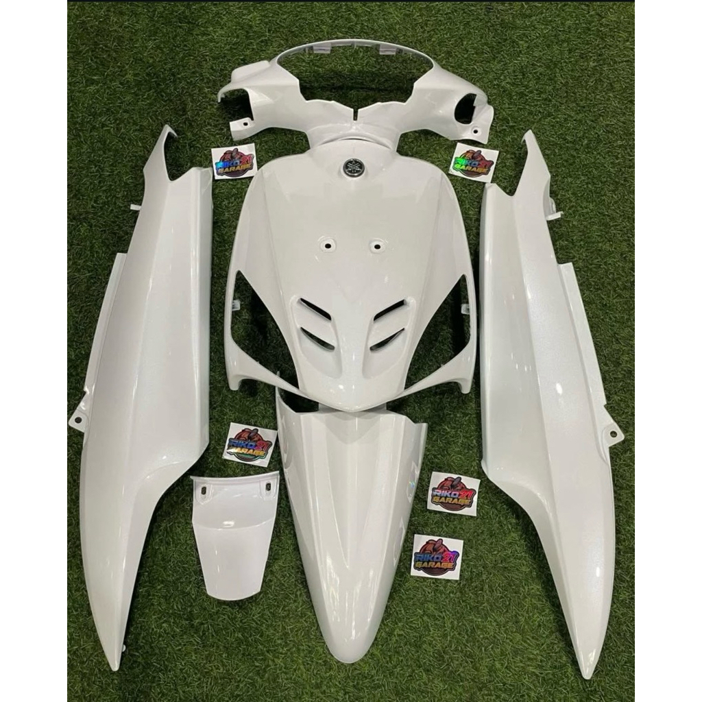 body mio sporty warna putih mutiara