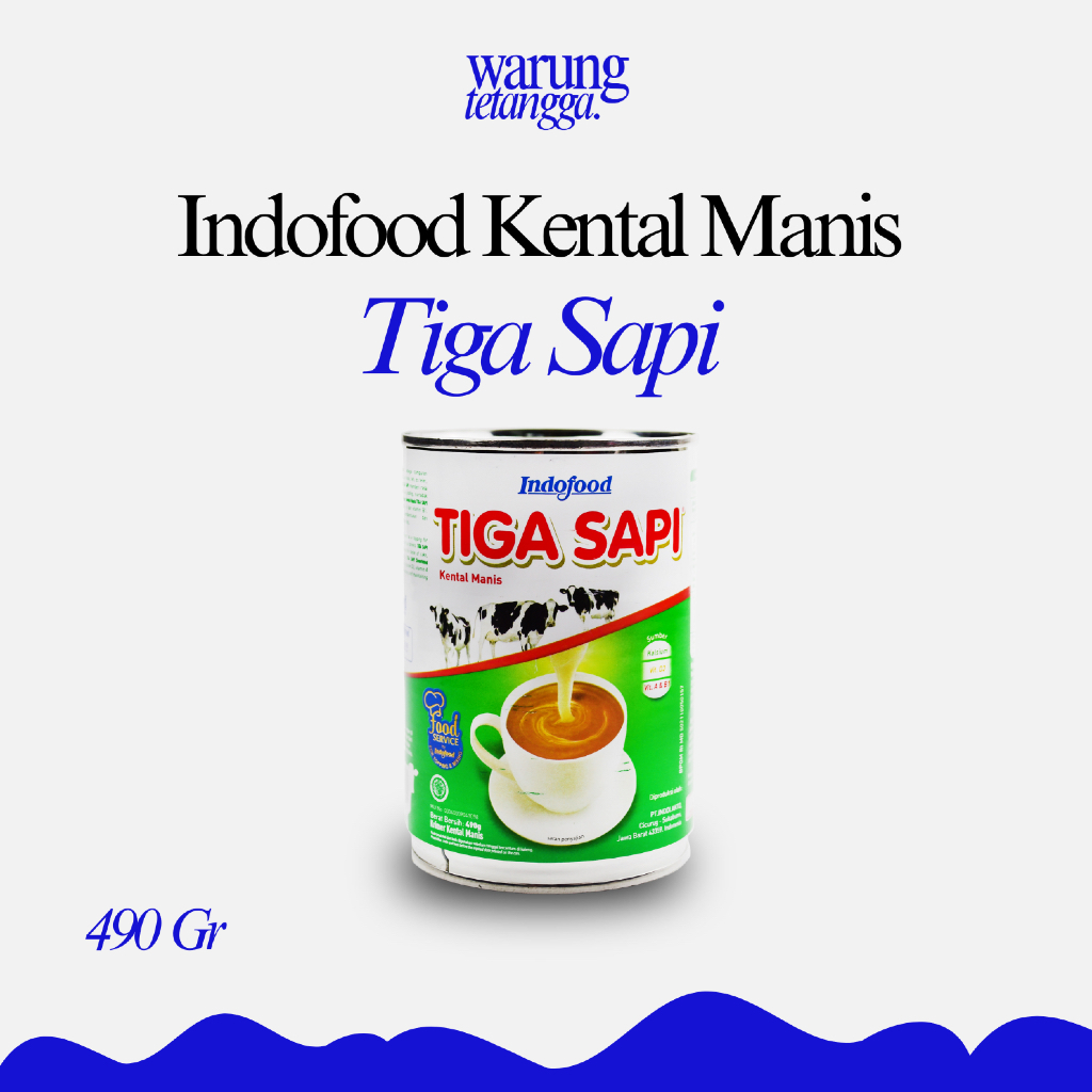 

INDOFOOD KENTAL MANIS TIGA SAPI 490 GR