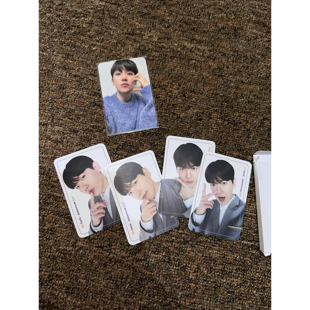 photocard official pc baekhyun exo lonsdaleite jakarta