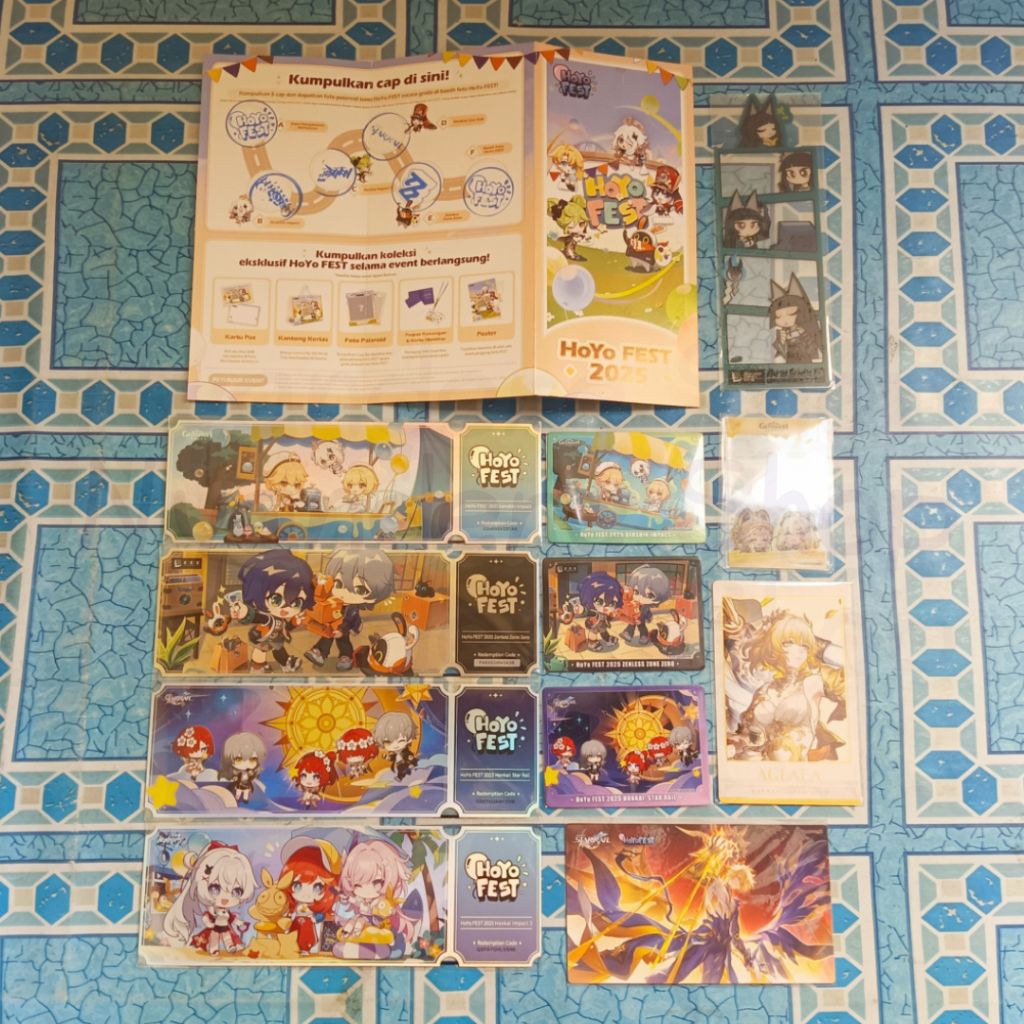 Hoyofest 2025 Limited Merch Freebies | Hoyoverse Game Genshin Impact Honkai Star Rail Impact 3rd Zen