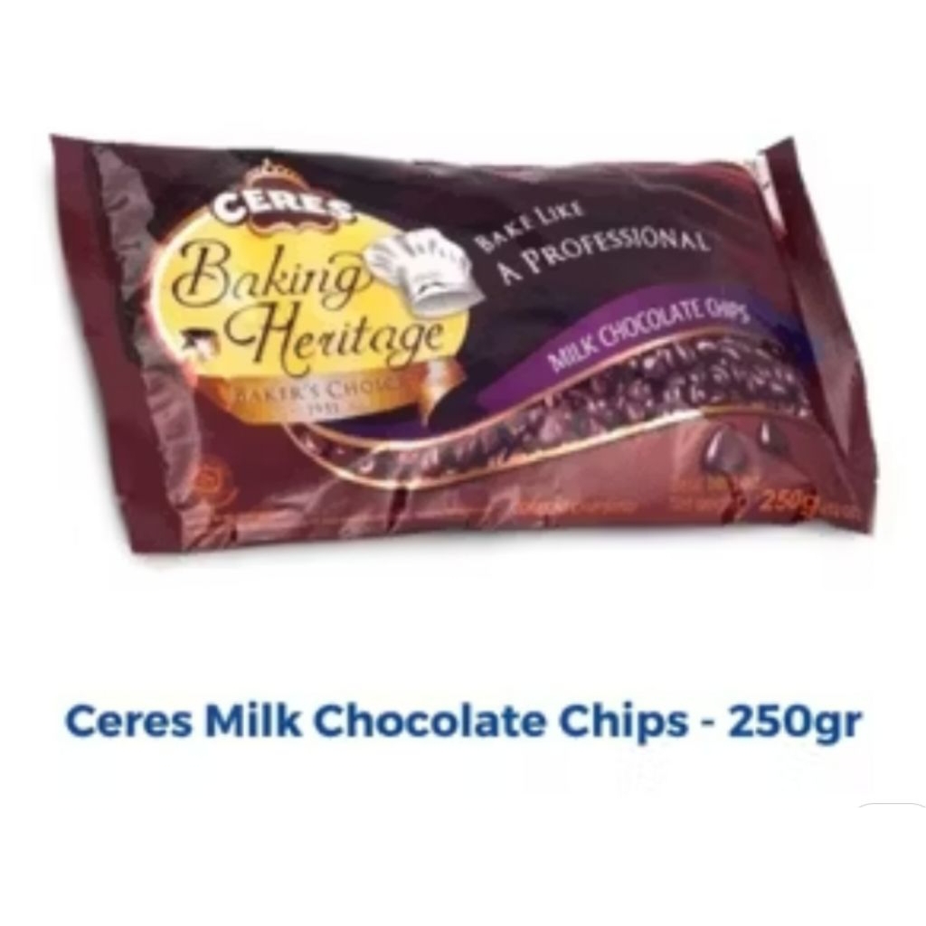 

Ceres baking heritage milk chocolate chips