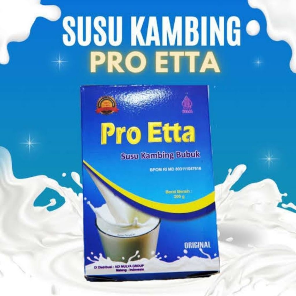 

SUSU KAMBING PRO ETTA SUSU KAMBING MURNI ASLI PROETTA PRO ETA PROETA