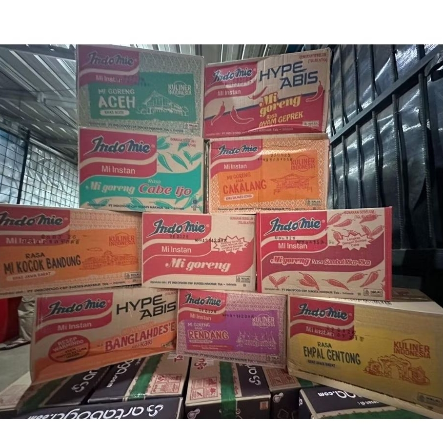 

INDOMIE MIE INSTANT ALL VARIANT 1 DUS ISI 40 PCS