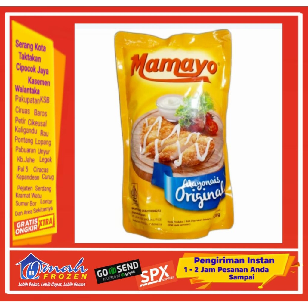 

Mamayo 500gr, Frozen Serang