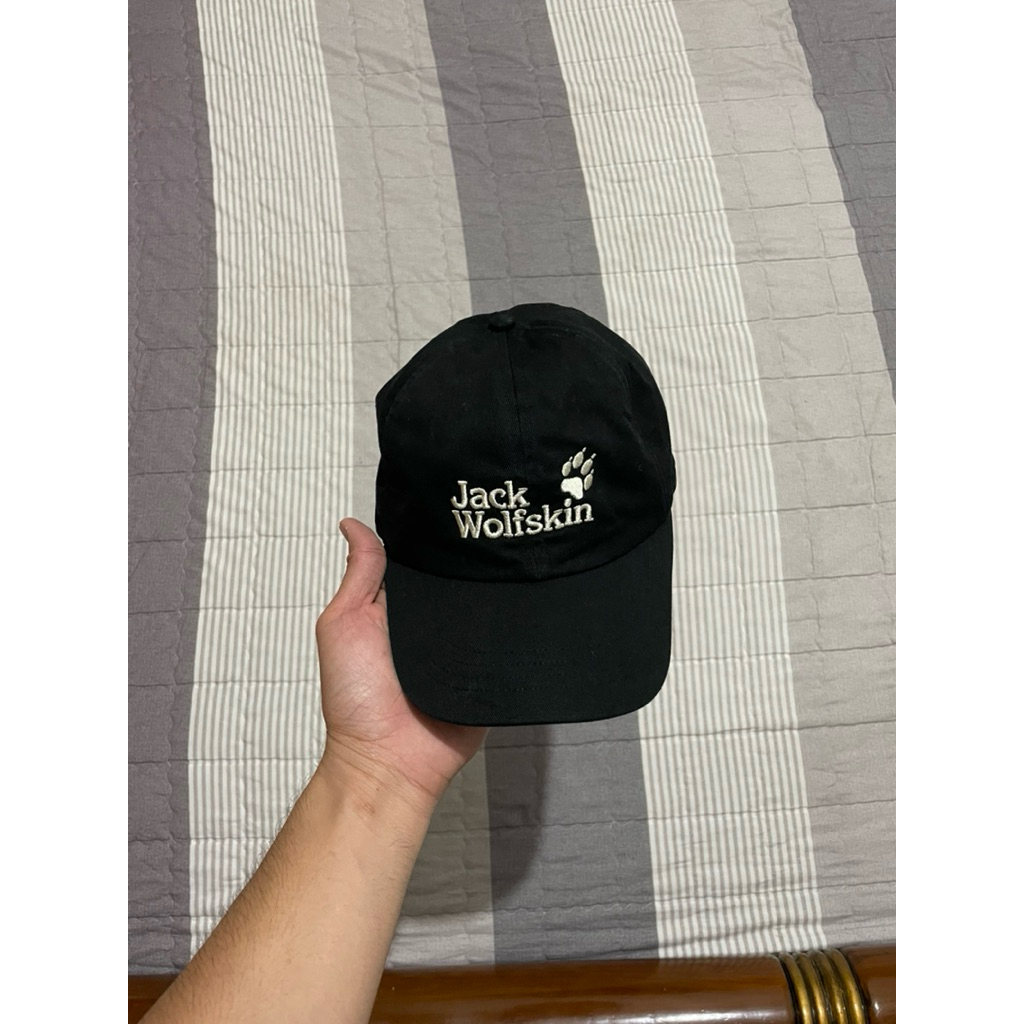 Topi JACK WOLFSKIN black pekat