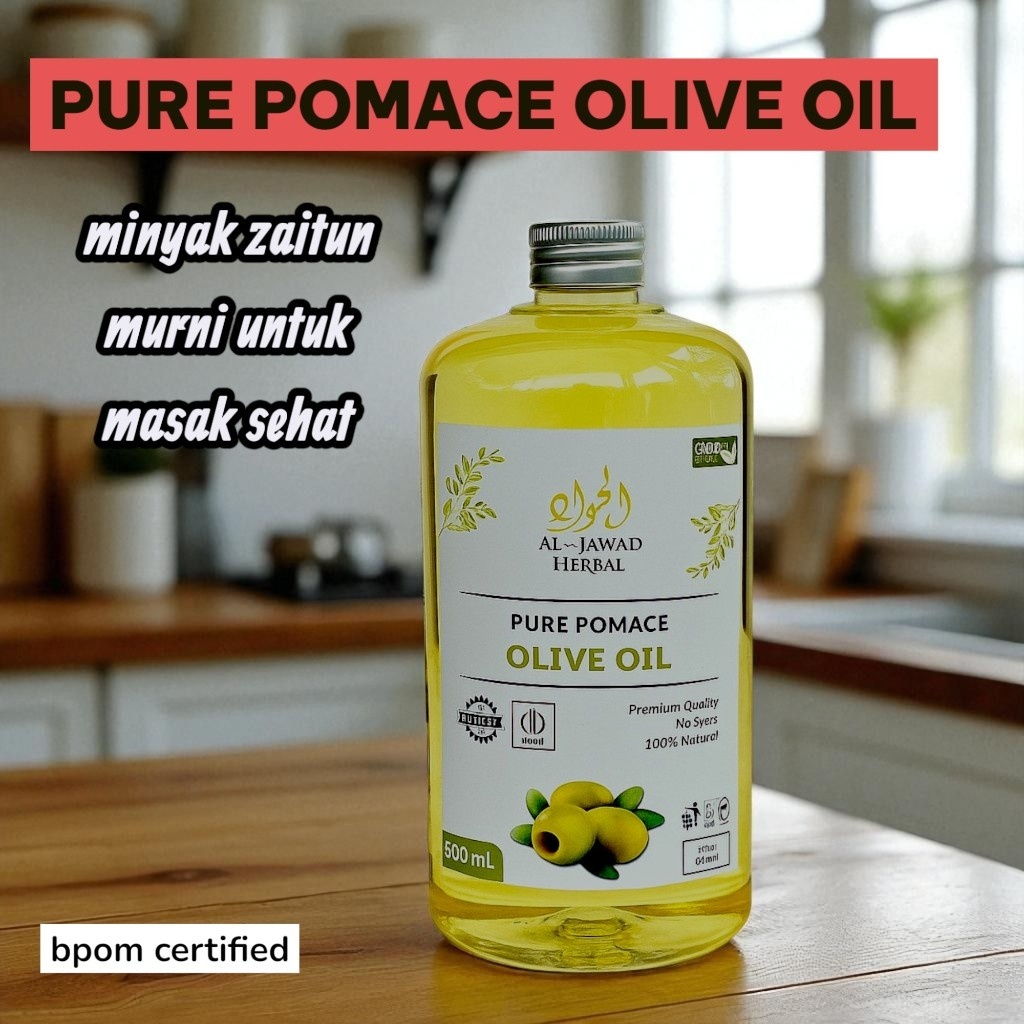 

Pomace Olive Oil l Minyak Zaitun Pomace buat Masak Menumis dan Perawatan Kulit