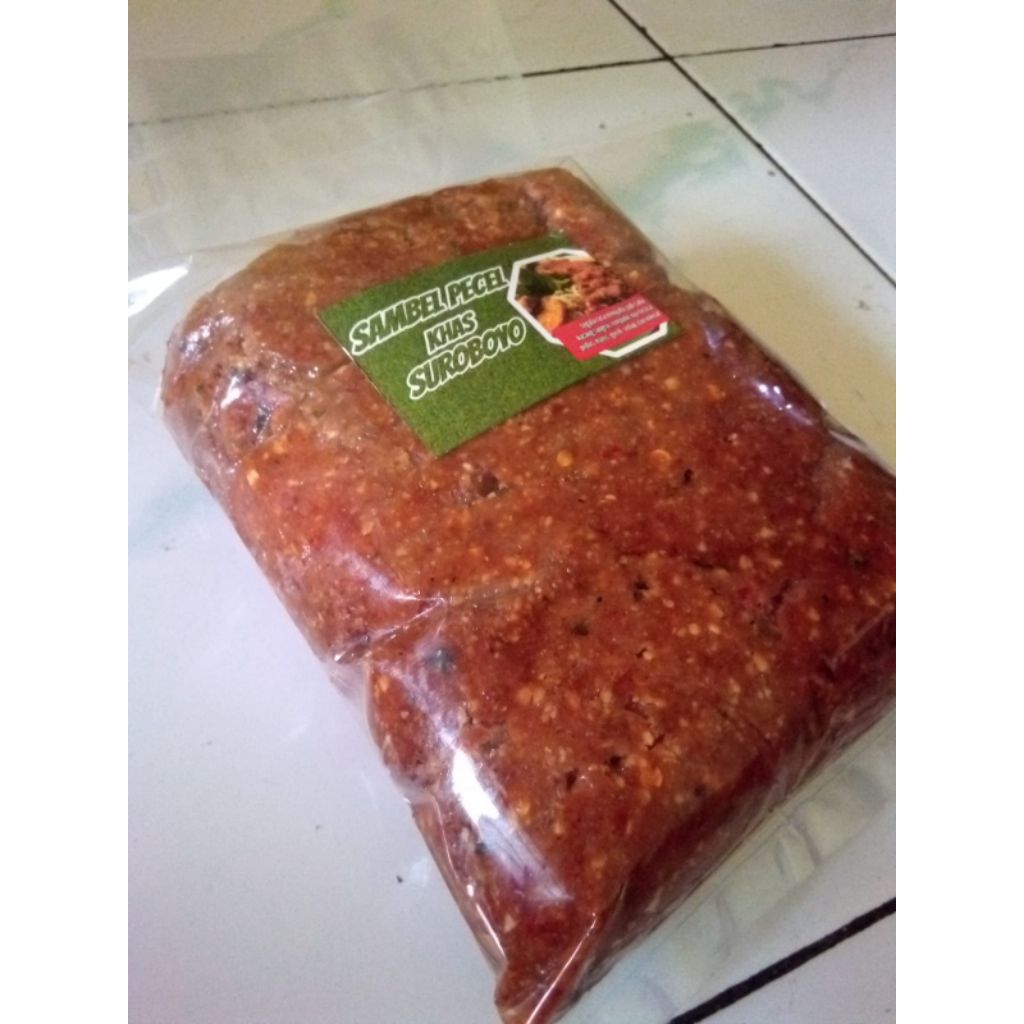 

sambel pecel 1kg / sambel pecel kacang sangrai / bumbu pecel kiloan
