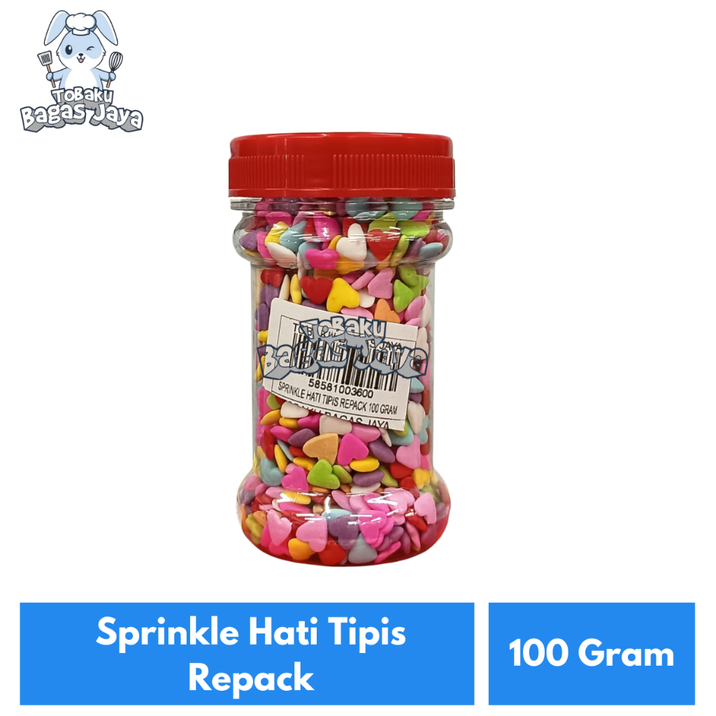 

Sprinkle Hati Tipis Repack 100 Gram