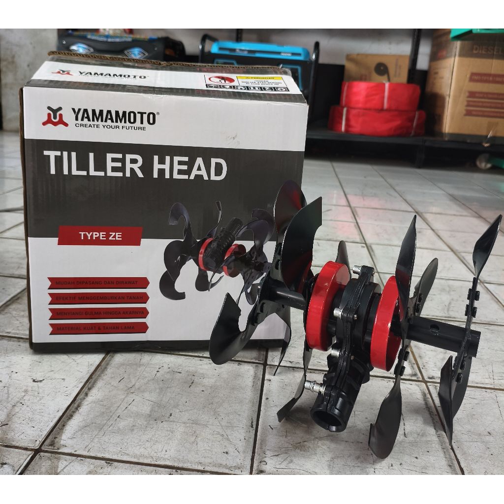 Tiller Head Yamamoto tipe ZE