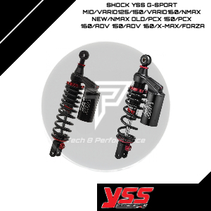 Shock YSS G-SPORT MIO/VARIO125/150/VARIO160/NMAX NEW/NMAX OLD/PCX 150/PCX 160/ADV 150/ADV 160/X-MAX/
