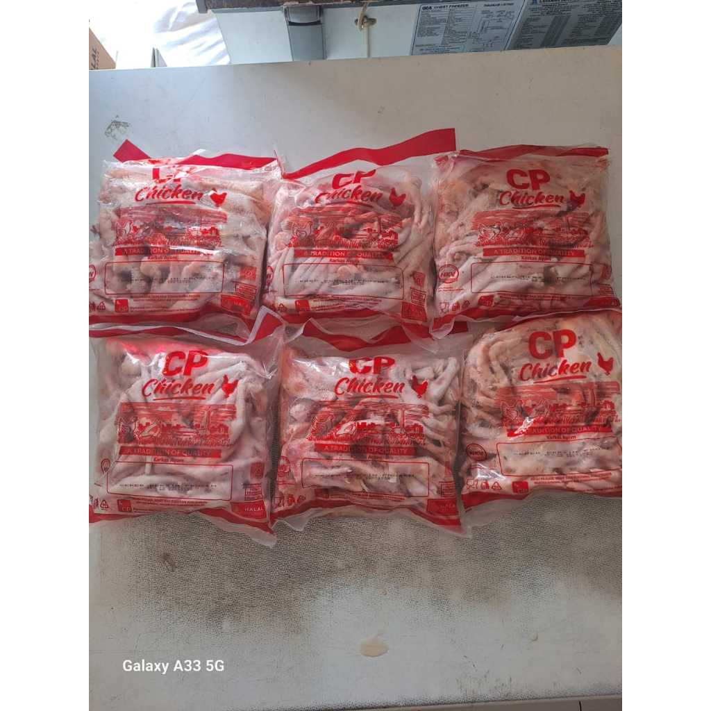 

Ceker 1 kg/ Ceker frozen 1 kg/ Ceker frozen CP Chicken 1 kg