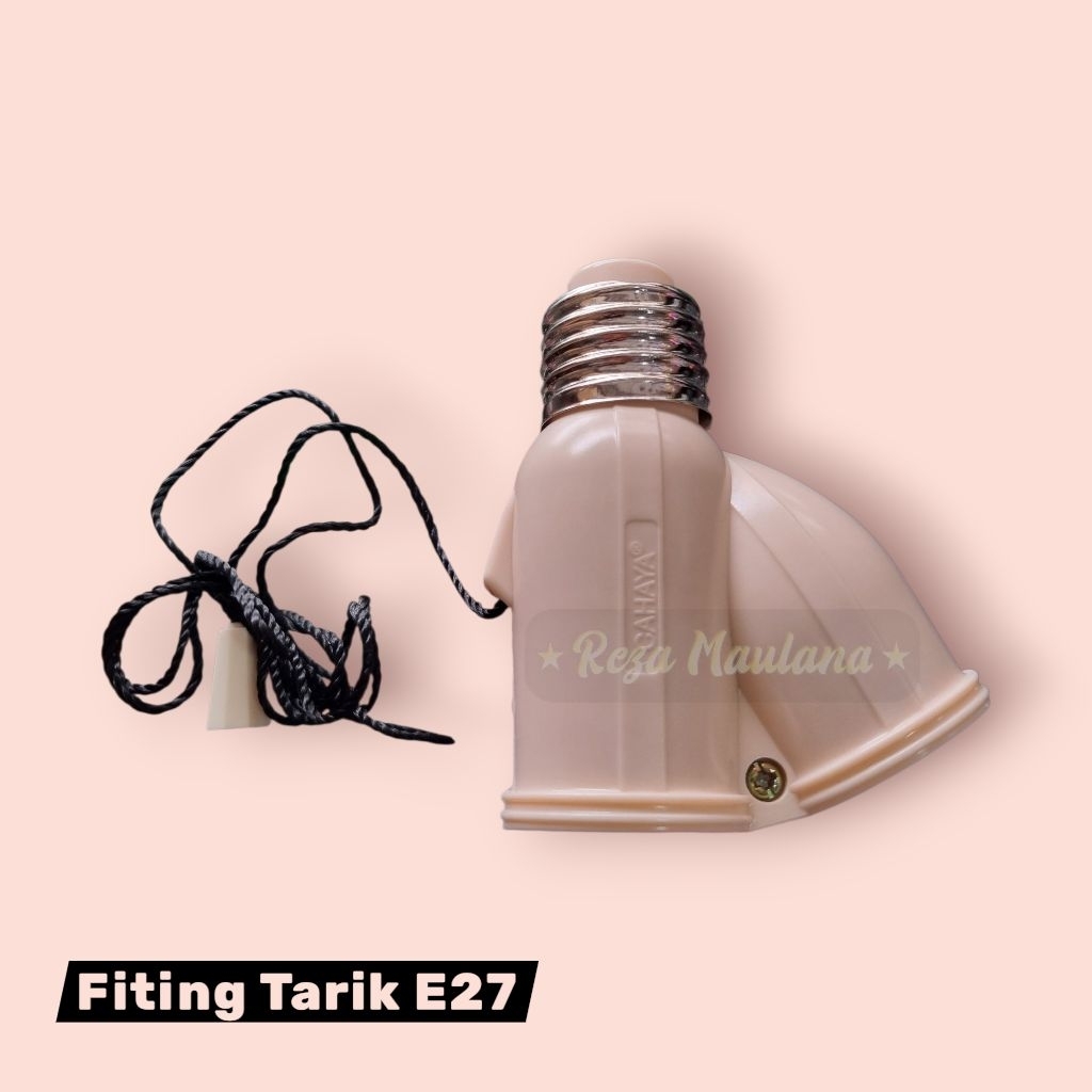 Fiting Lampu Tarik Fiting Cabang tarik 2lampu