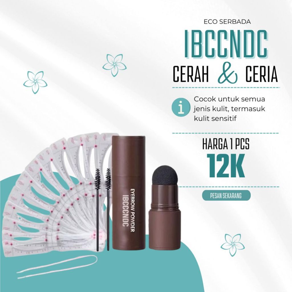 EYEBROW POWDER Cetakan Alis Instan Eyebrow Stamp Alis Stempel Alis Waterproof