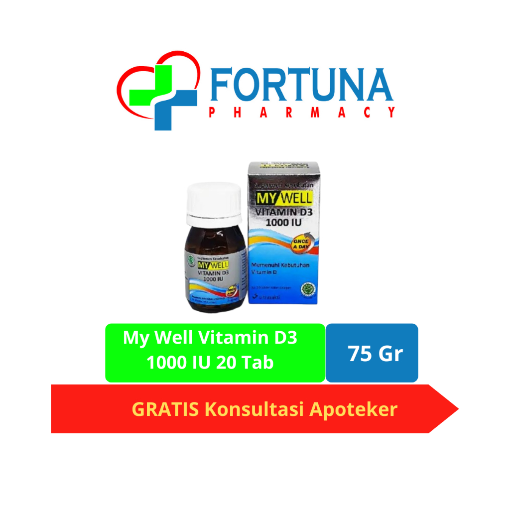 My Well Vitamin D3 1000iu