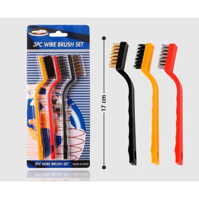 Wire Brush Set 3pc